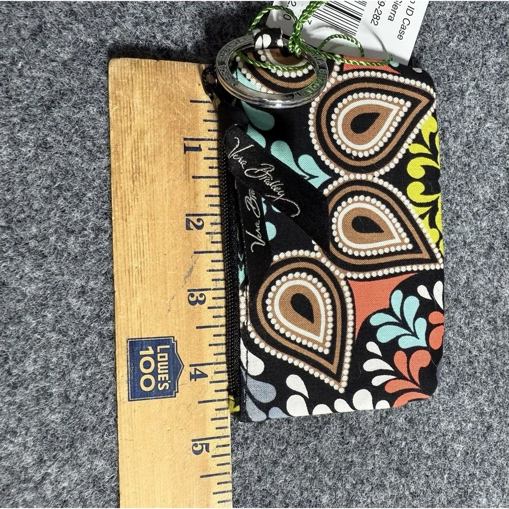 Vera Bradley‎ Zip ID Case Key Ring Sierra NWT
